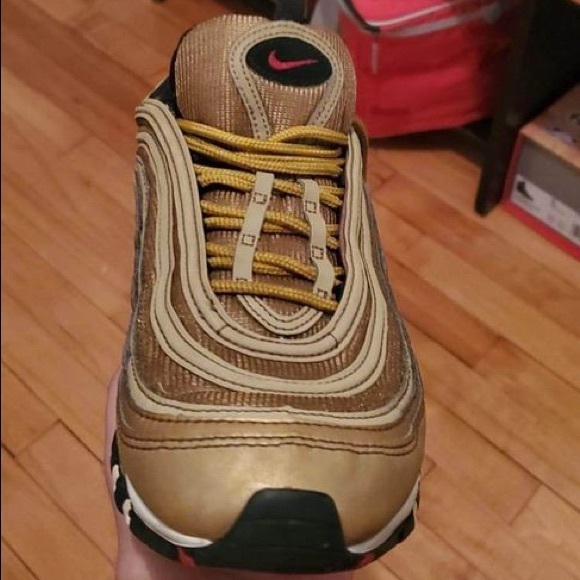 Nike Air max 97 Gold in box - Picture 5 of 7